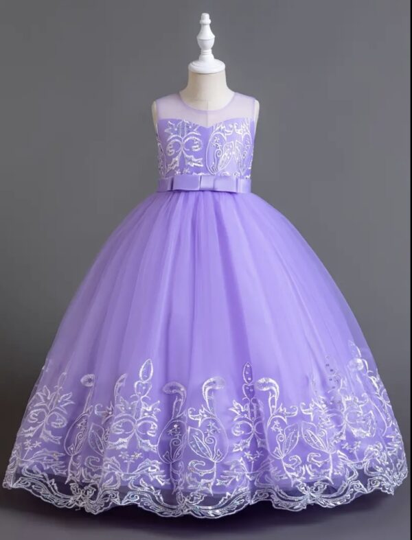 vestido largos de fiesta niñas