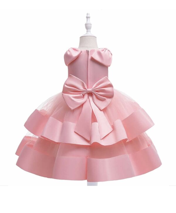 Vestido rosado corto - Imagen 2