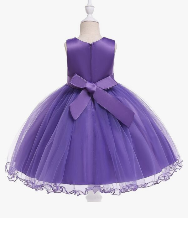 Vestido morado corto - Imagen 2