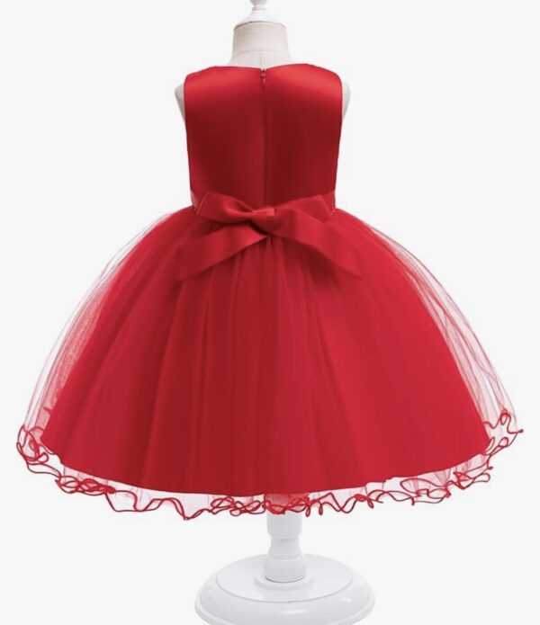 Vestido rojo corto - Imagen 2