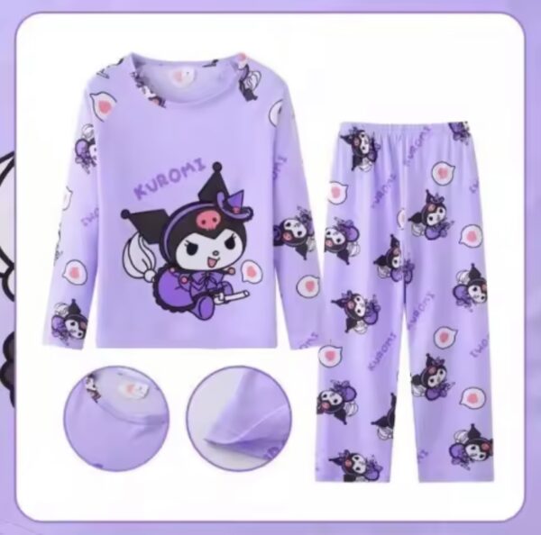 Pijama morada de kuromi